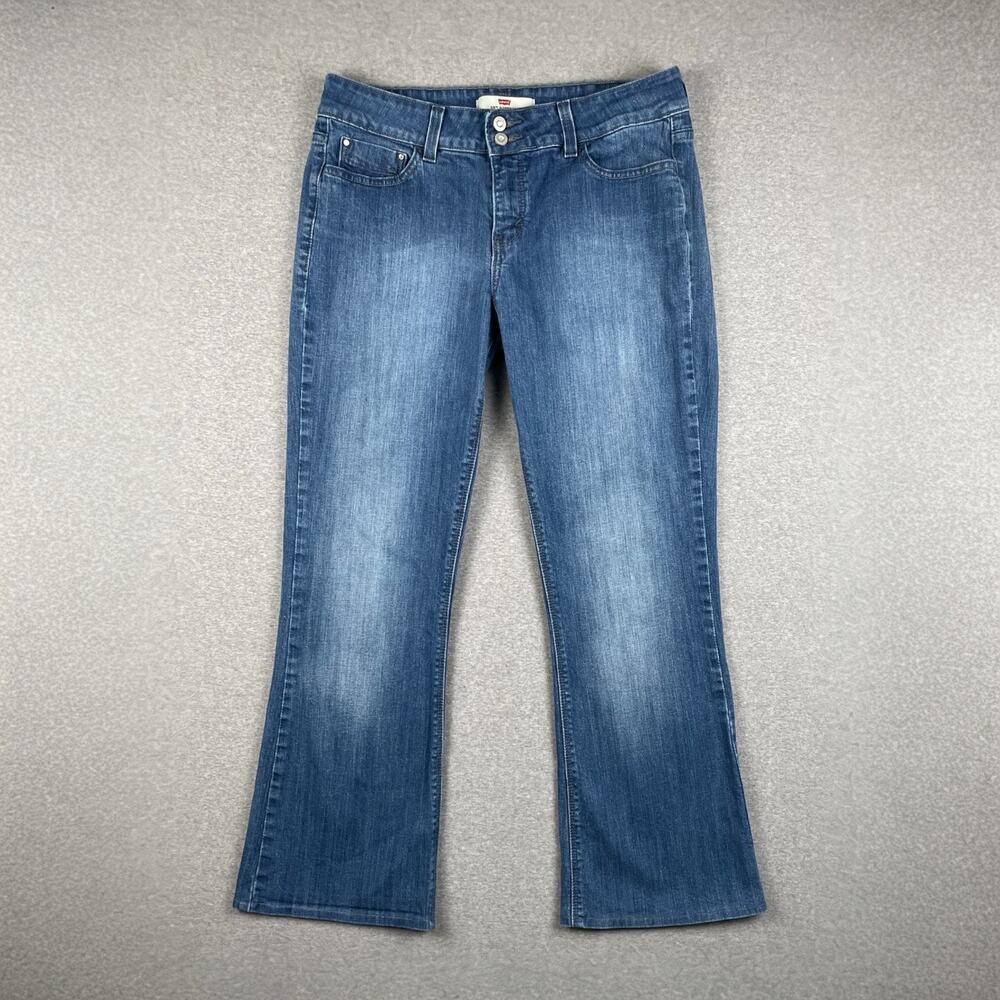 Levis 526 Jeans Womens 10 Blue Slender Bootcut Low Rise Retro Y2K Western
